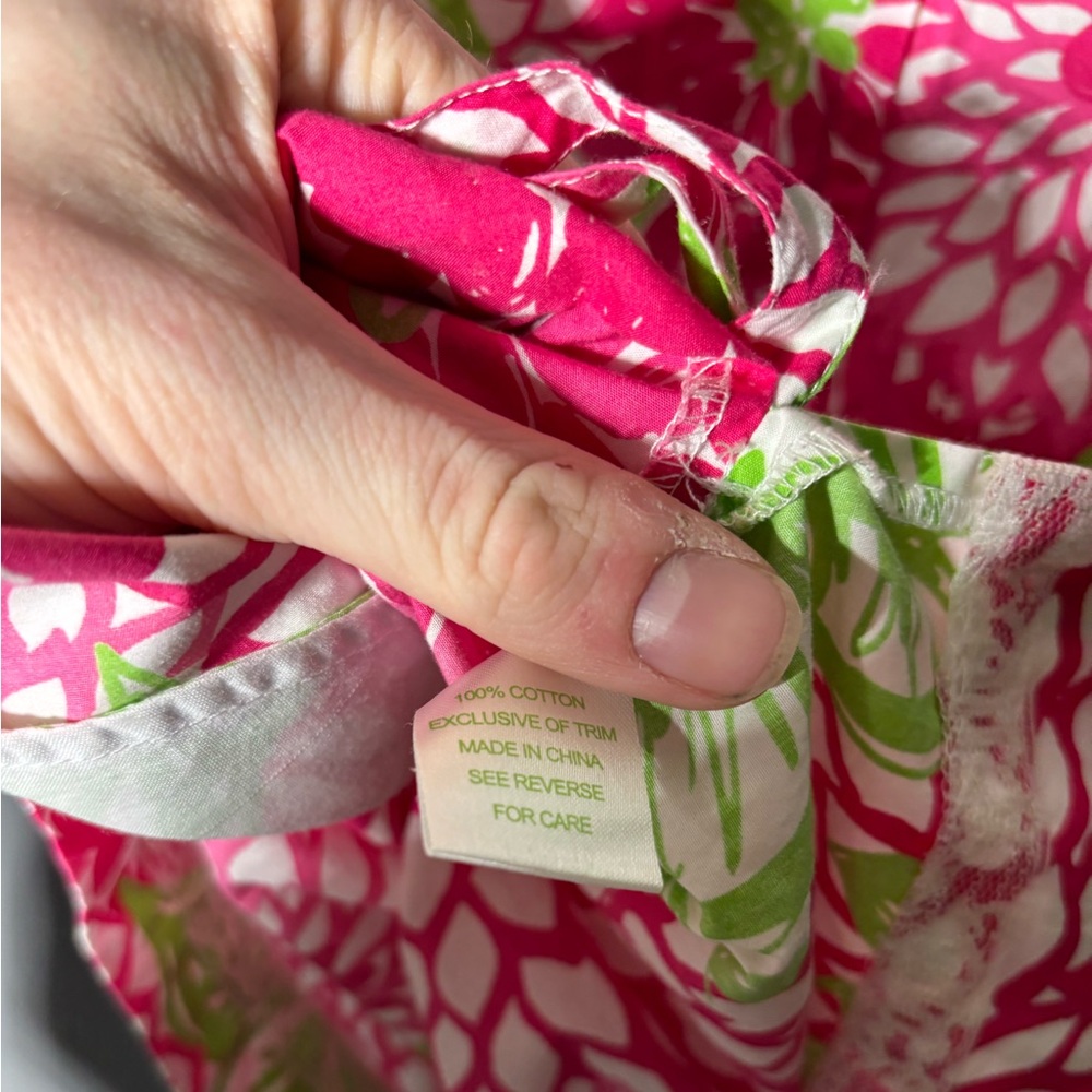 Lilly Pulitzer Jubilee Ada Tunic Top Girls Size 7 - Picture 4 of 7
